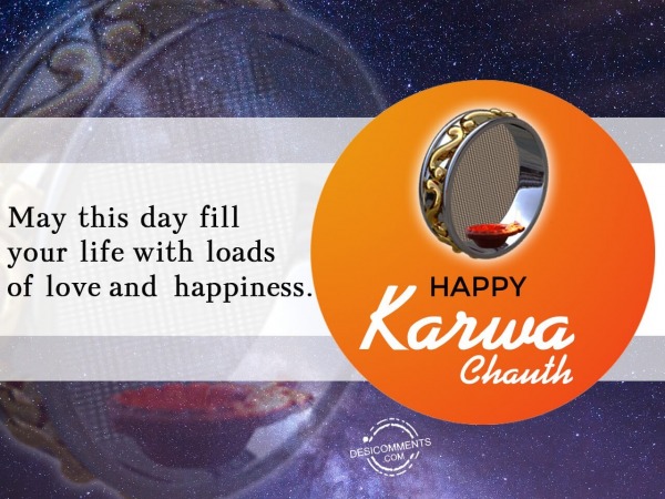 Day of love and happiness, Happy Karwa Chauth