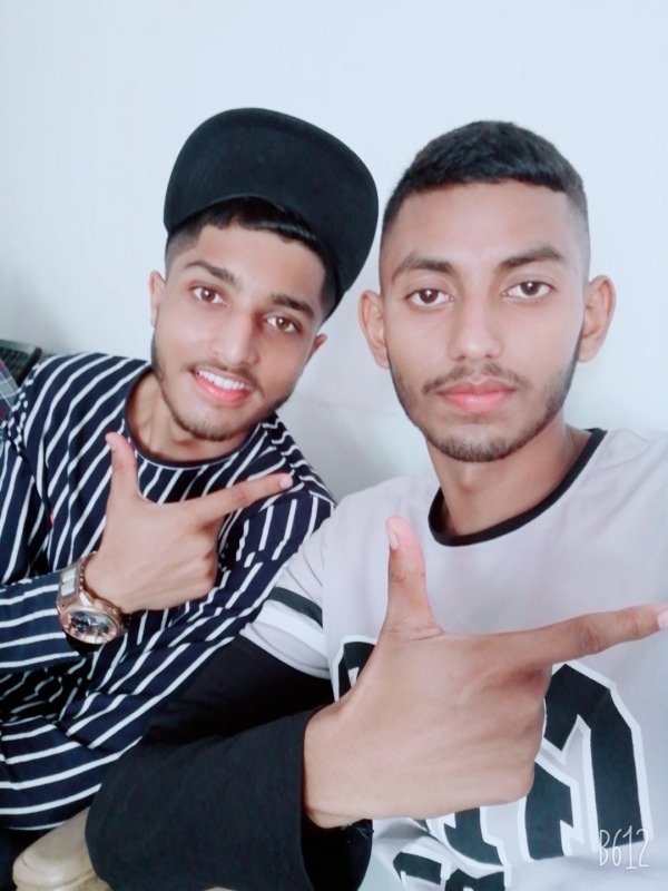 Sourav Ranipuriya With His Friend