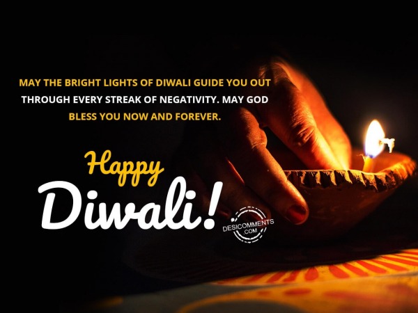 May the bright lights of Diwali guide you