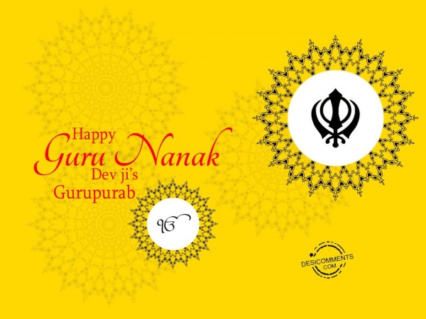 Happy guru Nanak Dev ji Gurupurab