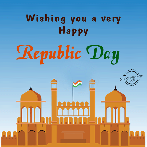 Wishing you a very Happy Republic day