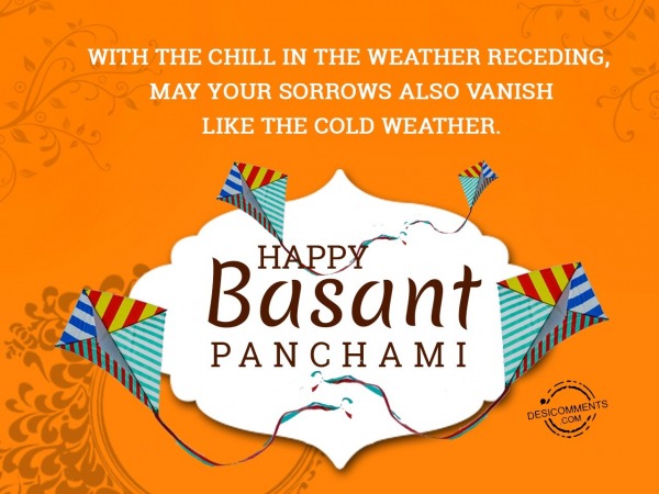 With the chill in the weather receding, Happy Basant Panchami