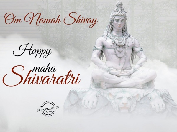 Om Namah Shivay, Happy Maha Shivaratri