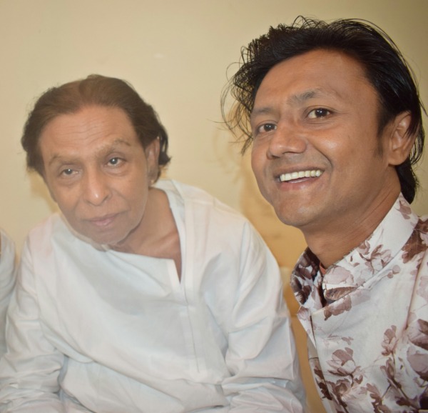 Javed Shah Khajrana With Qawwal Haji Aslam Sabri