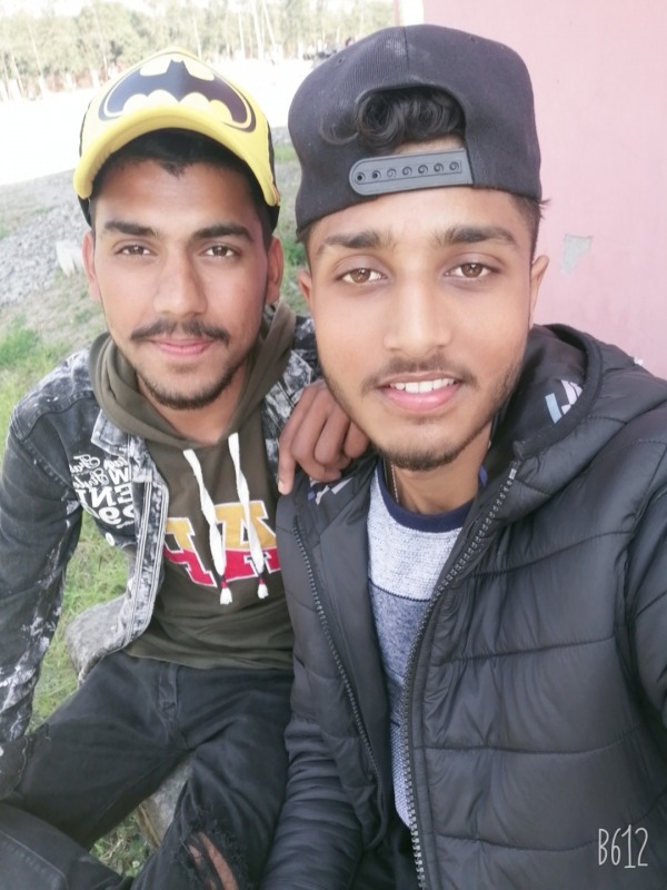 Sourav Ranipuriya With His Friend