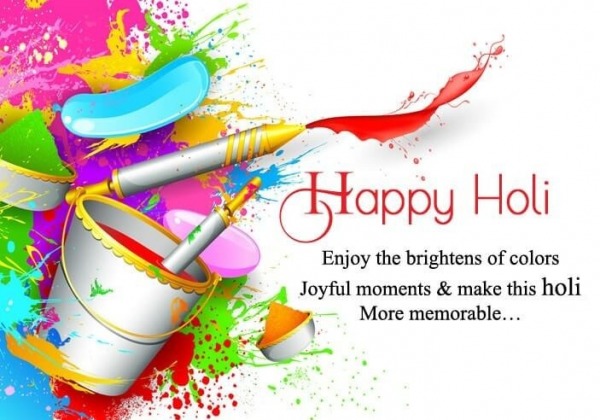 Happy Holi Quote Image