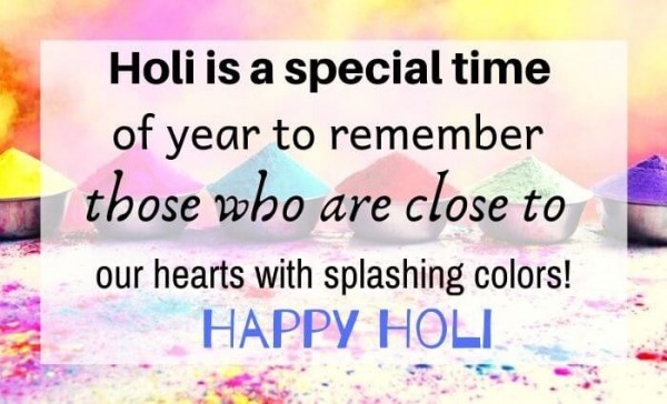 Happy Holi Quote