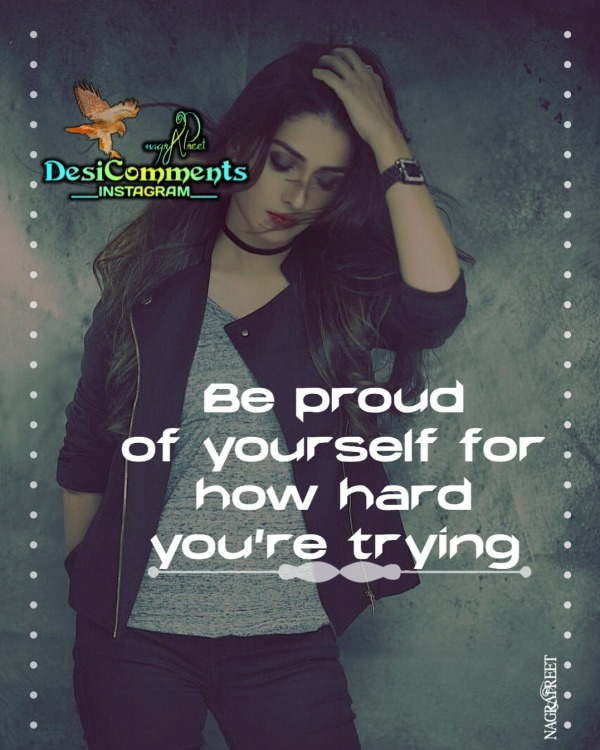 Be Proud Yourself