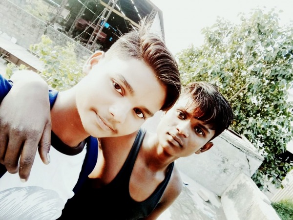 Rohit Kumar With His Friend