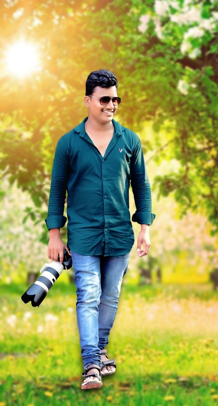 Mahender With His Dslr
