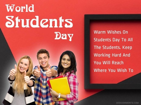 Warm Wishes On Students Day