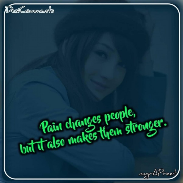 Pain Changes People