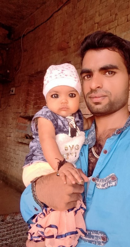 Samar Malik With Cute Little Baby