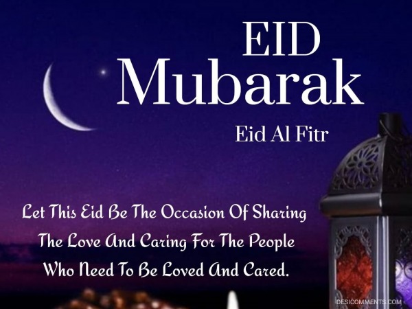 Let This Eid Be The Occasion