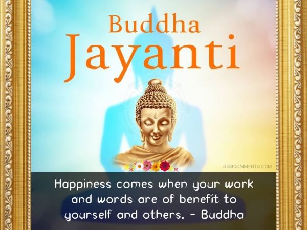 Wishing You A Very Happy Buddha Jayanti