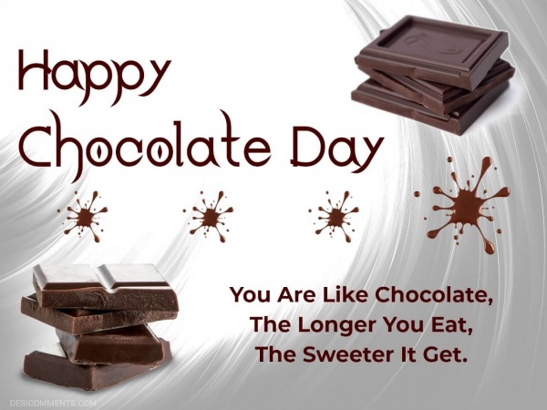 You Are Like Chocolate