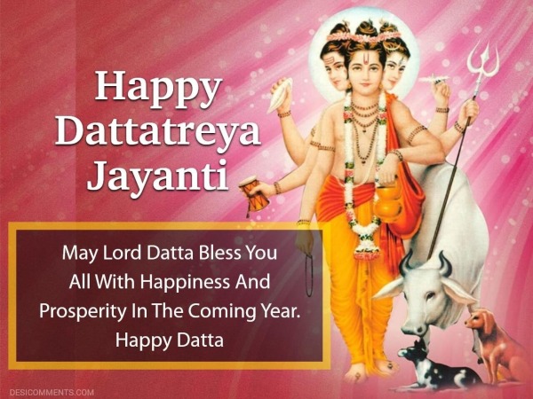 Wallpaper Of Happy Dattatreya Jayanti