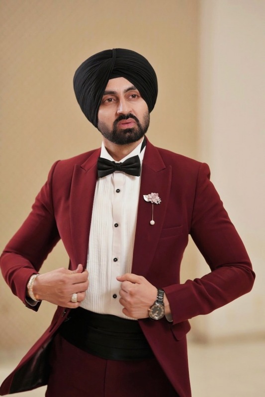Sikh Model Simarjeet In Suit