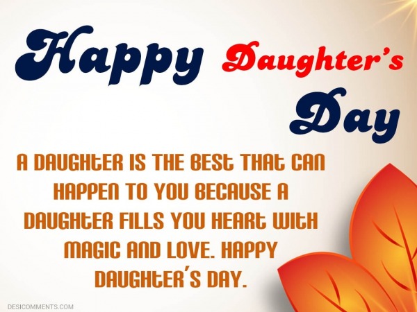 A Daughter Is The Best