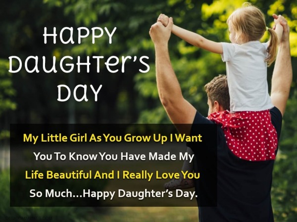 Image Of Happy Daughter’s Day