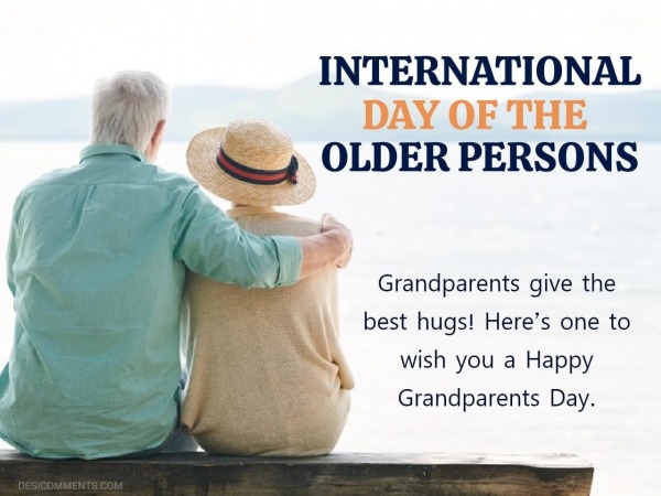 Grandparents Give The Best Hugs