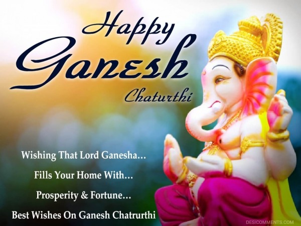 Wishing That Lord Ganesh