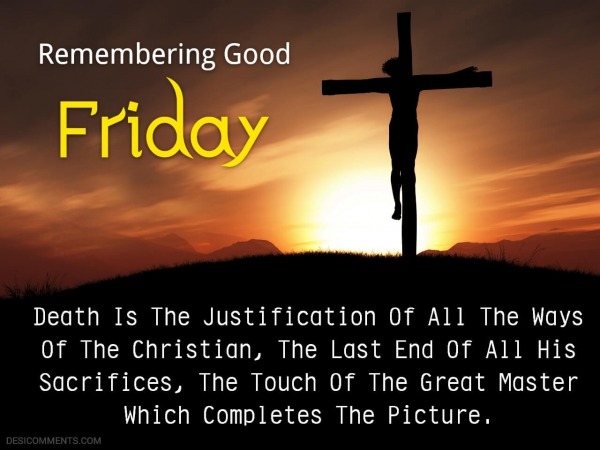 Remembering Good Friday