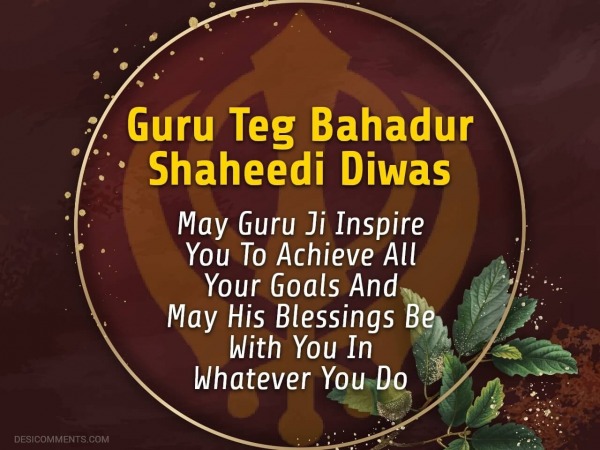 Guru Teg Bahadur Ji Shaheedi Diwas