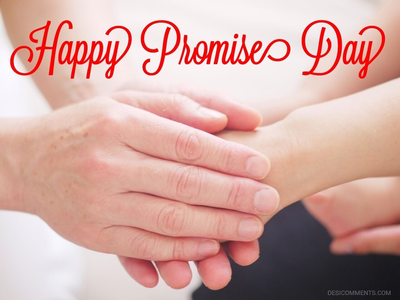 Happy Promise Day Wallpaper 