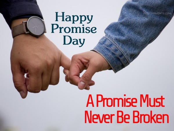 A Promise Must Never Be Broken