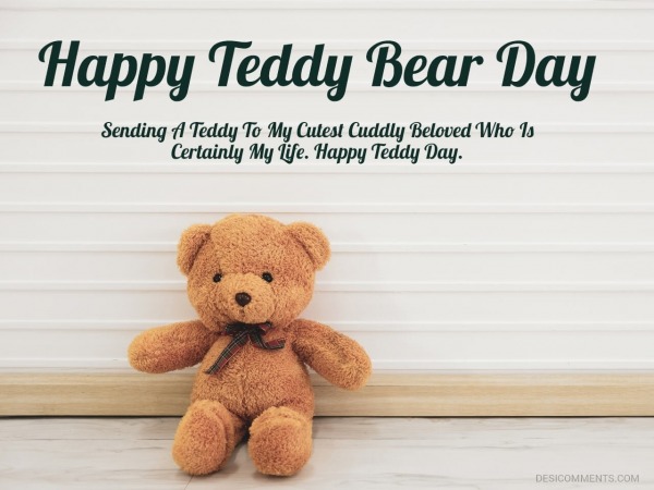 Sending A Teddy To My Cutest Cuddly Beloved
