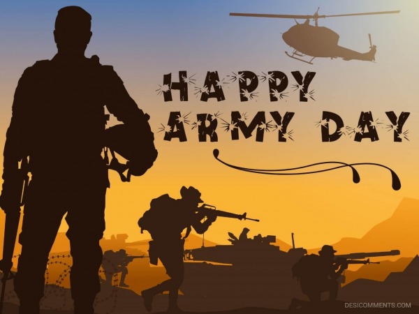 Happy Army Day Wallpaper