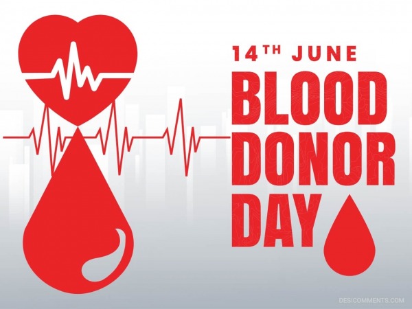 14 June Blood Donor Day