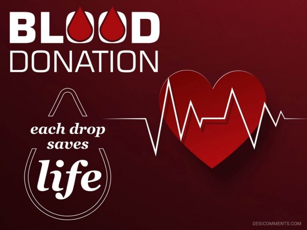 Blood Donation Each Drop Saves Life