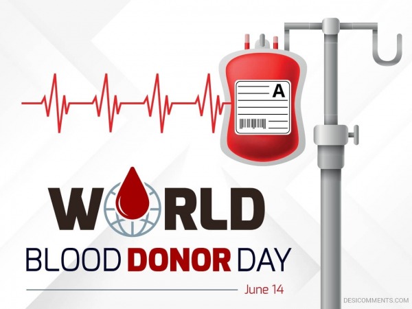World Blood Donor Day 14 June