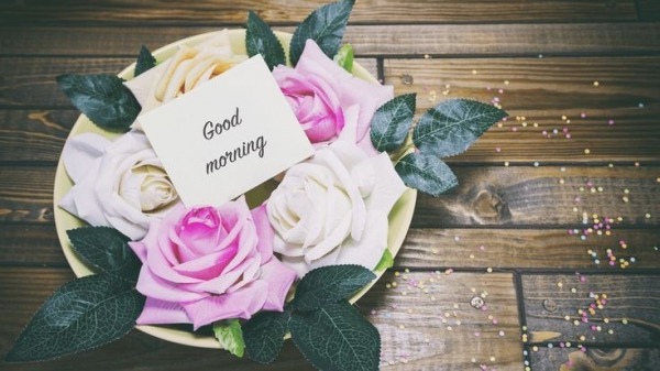 Good Morning with Flowers