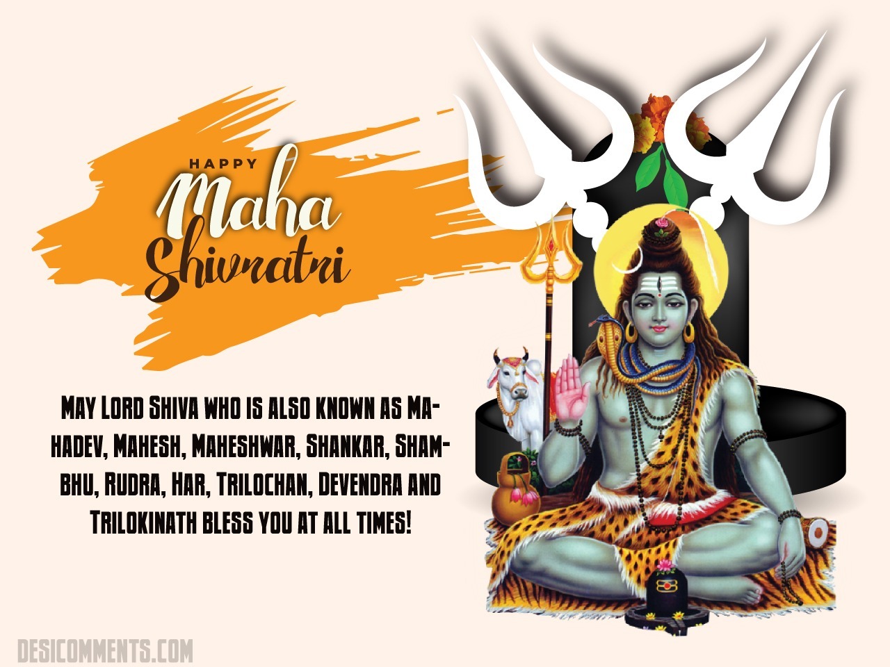 Happy Mahashivratri - DesiComments.com