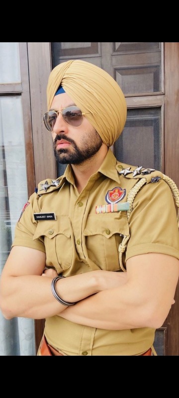 Actor Simarjeet As Police officer