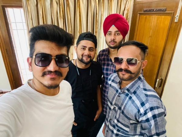 Karan Taking Selfie With Friends