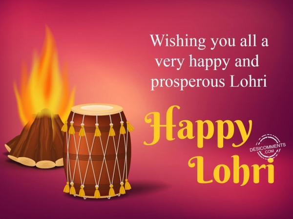 Wishing you a very Happy Lohri