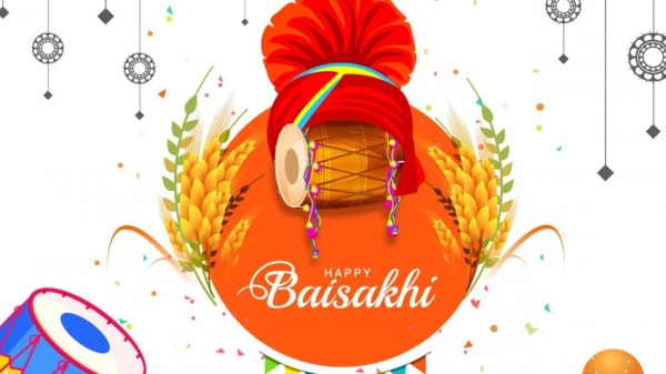 Simple Happy Baisakhi Image