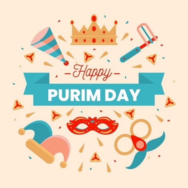 Happy Purim Day Image