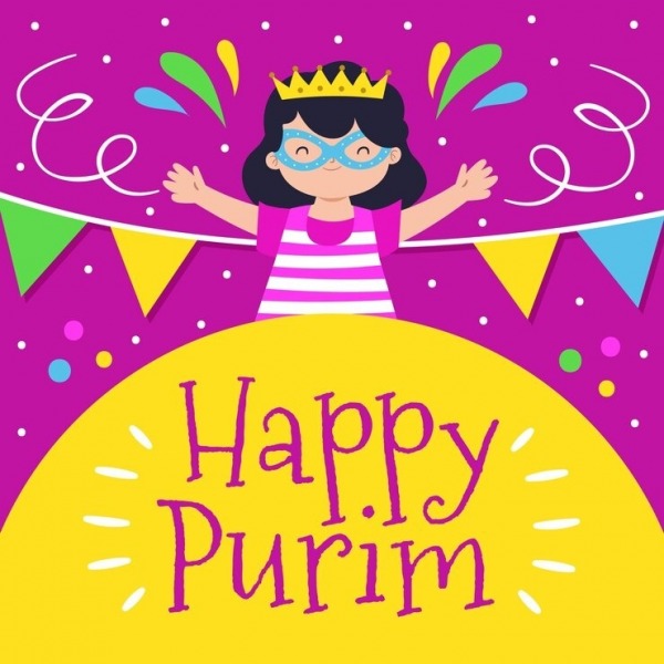 Happy Purim Day Image