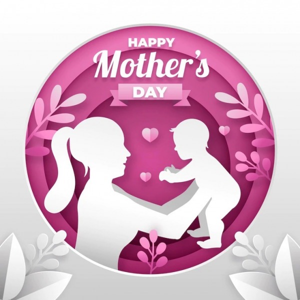 Cute Happy Mother's Day Image