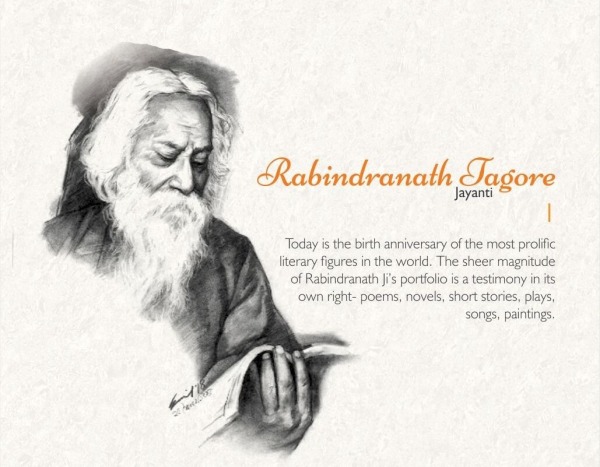 Today Is The Birth Anniversary Of Rabindranath Tagore