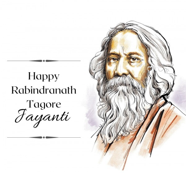 Wish You A Very Happy Rabindranath Tagore Jayanti