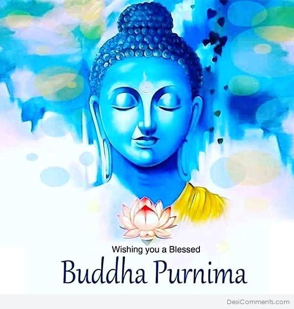 Wishing You A Blessed Buddha Purnima