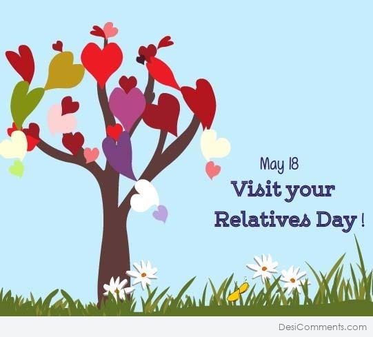 May 18, Visit Your Relatives Day