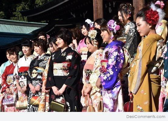 Coming Of Age Day Ceremony Picture