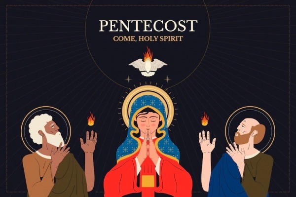 Pentecost Come, Holy Spirit Day